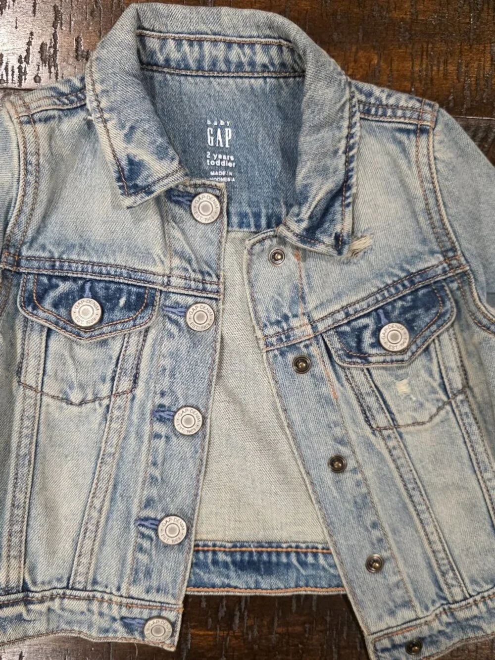 Like New Gap Toddler Jean Jacket Size 2